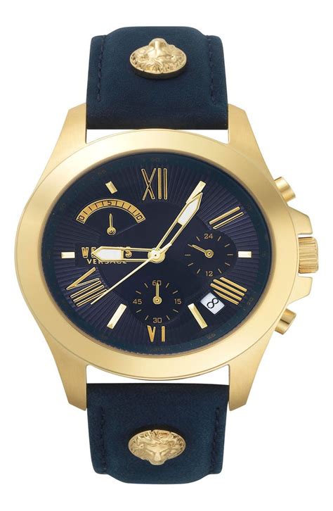 versace versus chain pants|Versace leather watch.